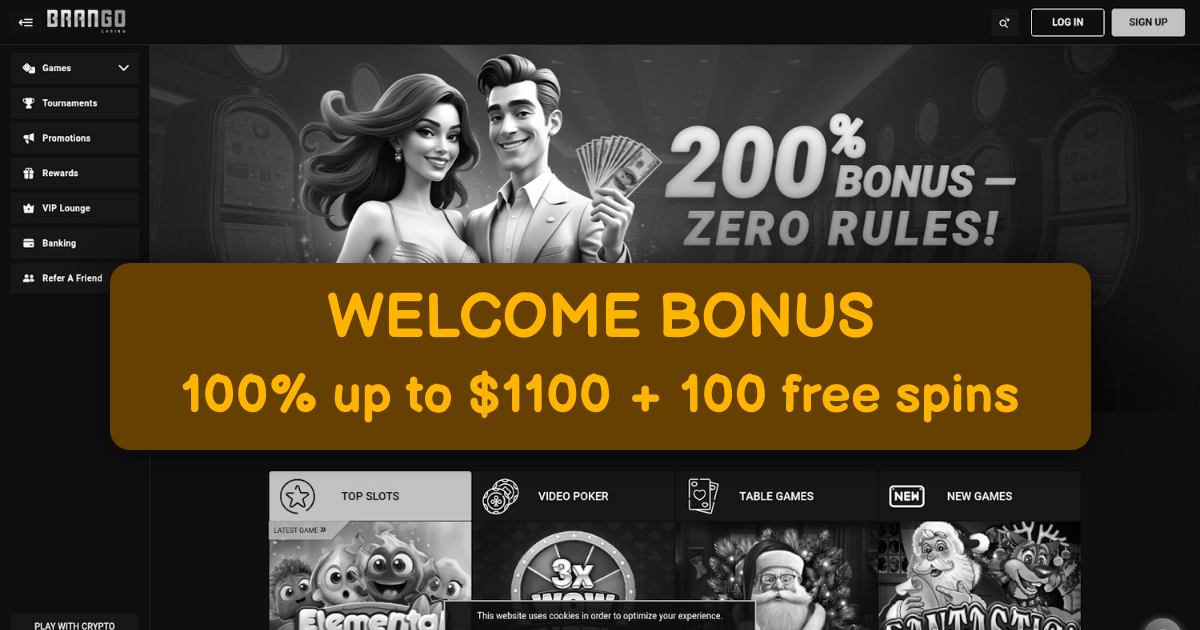 Brango Casino - Top Online Slots & Bonuses in the USA